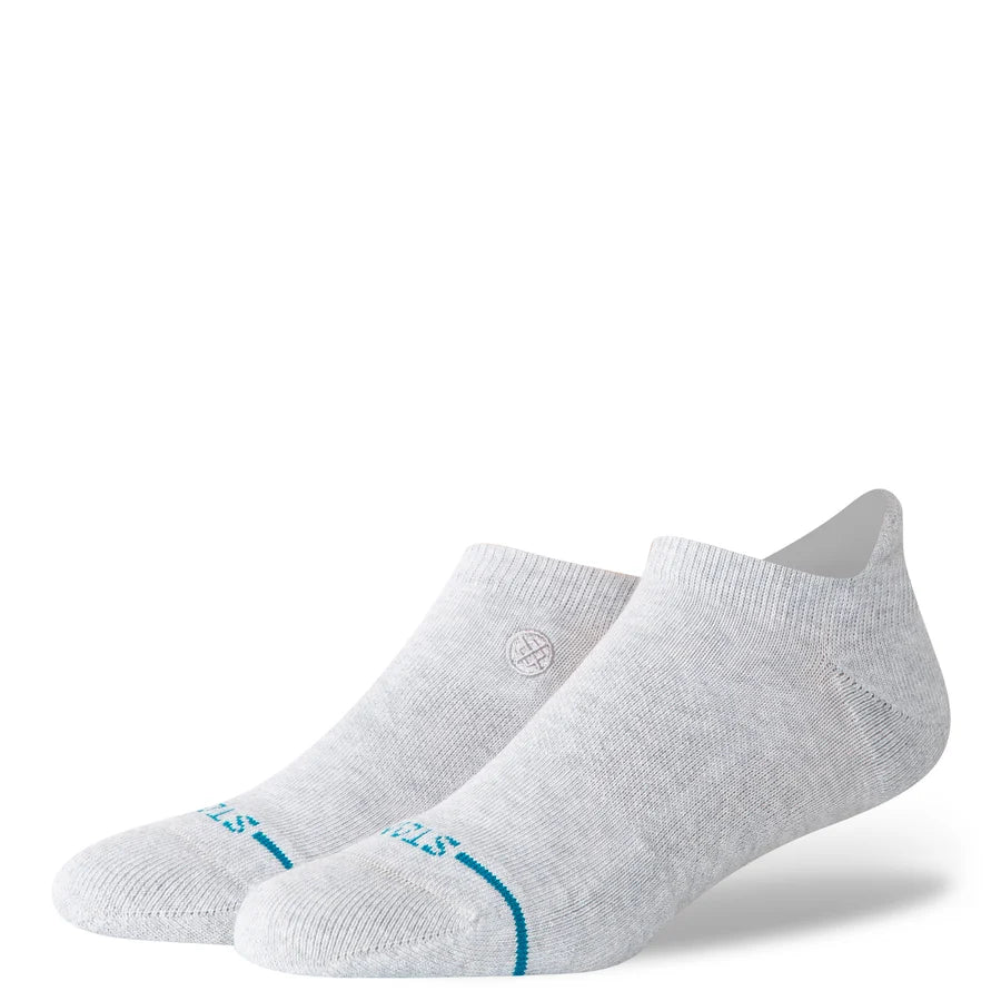 STANCE - ICON LOW TAB SOCK IN HEATHER STONE