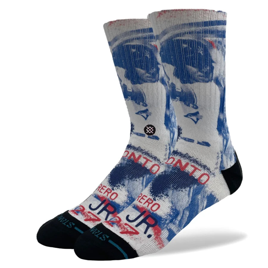STANCE - MLB GUERRERO JR. STREAK CREW SOCK IN ROYAL