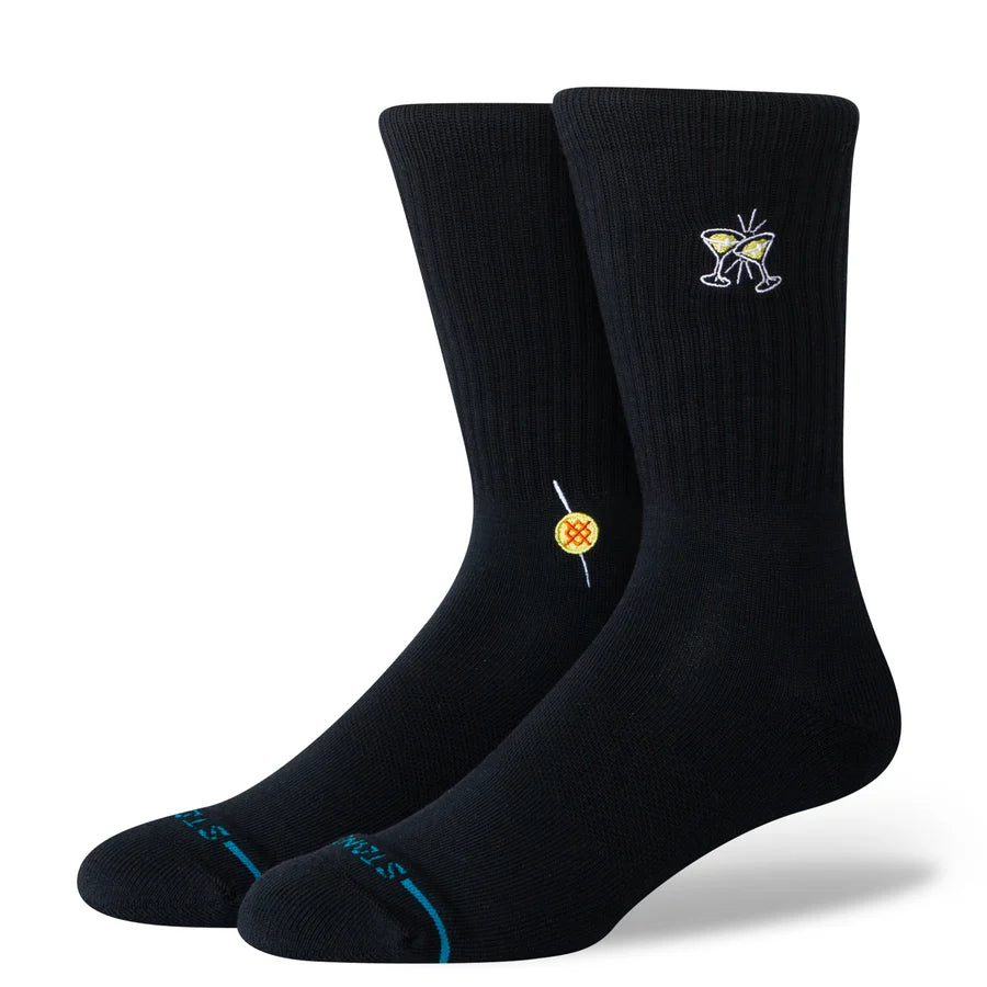 STANCE - EXTRA DIRTY CREW SOCK IN BLACK