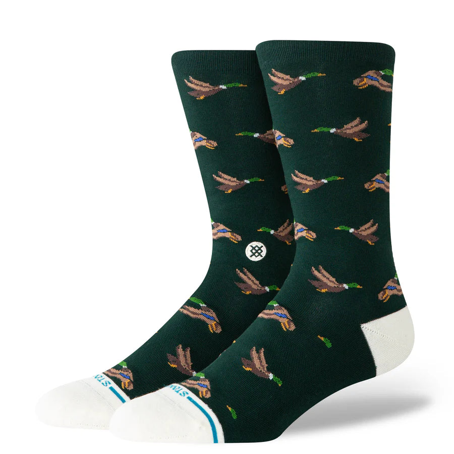 STANCE - HUNTIN CREW SOCK IN PINE