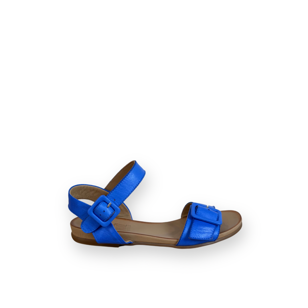 MIZ MOOZ - TATUM SANDAL IN BLUE LEATHER