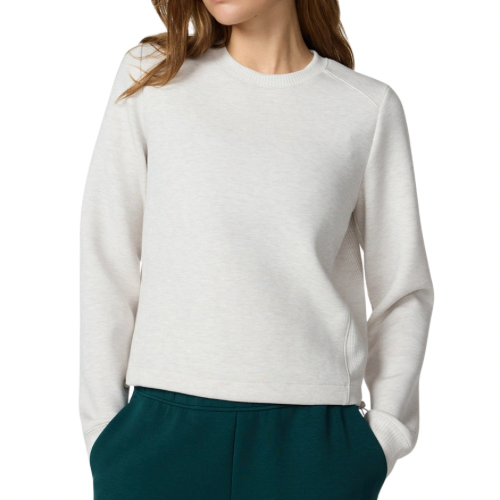 MPG SPORT - DREAMWEAVE PULLOVER IN HEATHER MOONBEAM