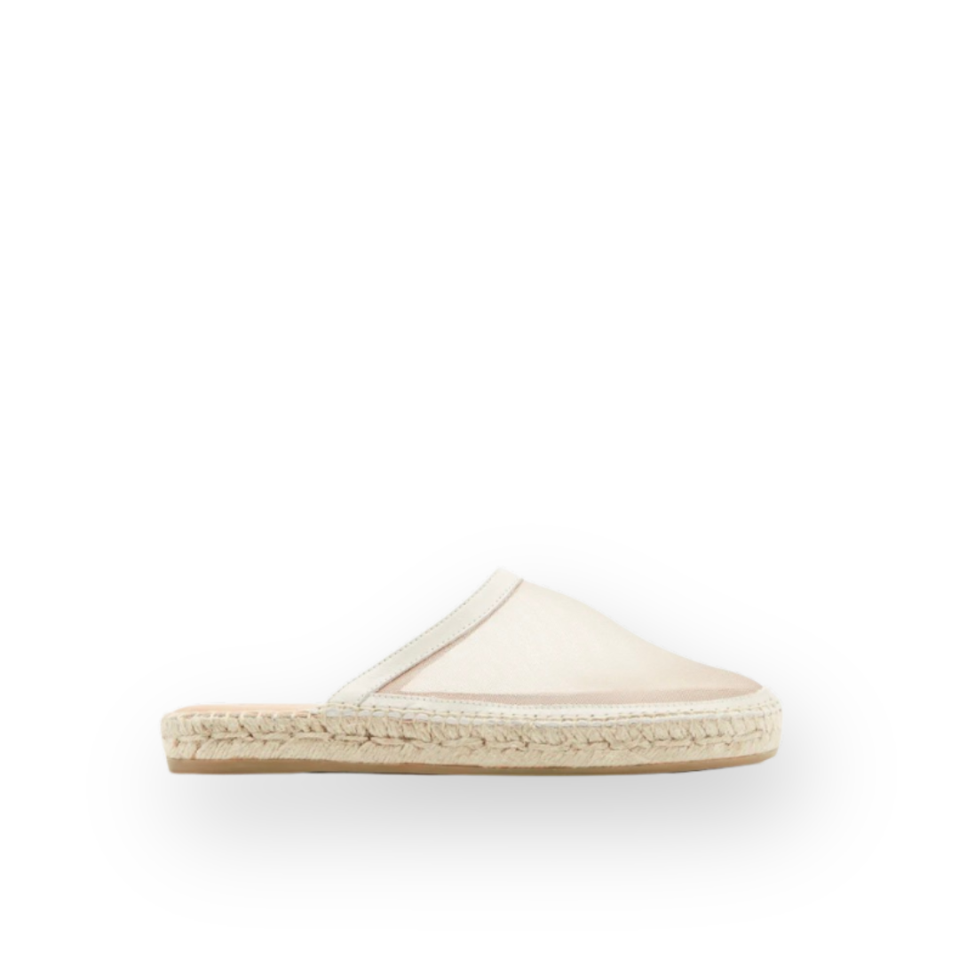 SISTER X SOEUR - FLOSSIE MULE IN IVORY MESH