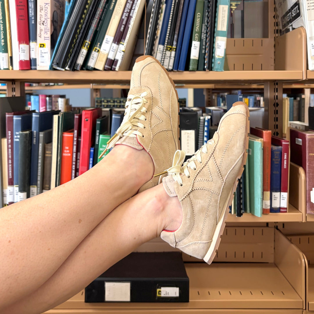 VICTORIA - ASTER SNEAKER 1159102 IN BEIGE SUEDE