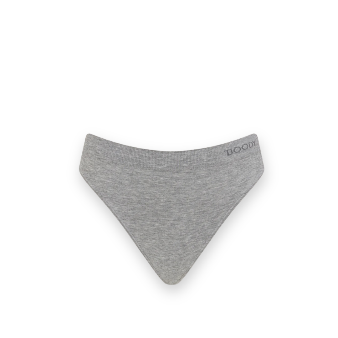 BOODY - CLASSIC BIKINI UNDERWEAR IN LIGHT GREY MARL