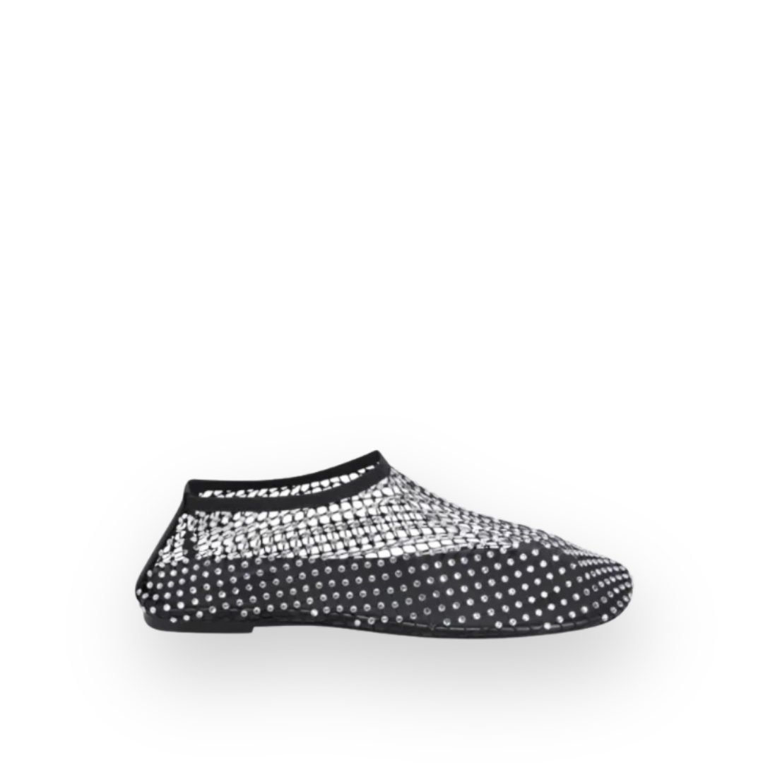 MOLLINI - REAFFIRM FLAT IN BLACK MESH