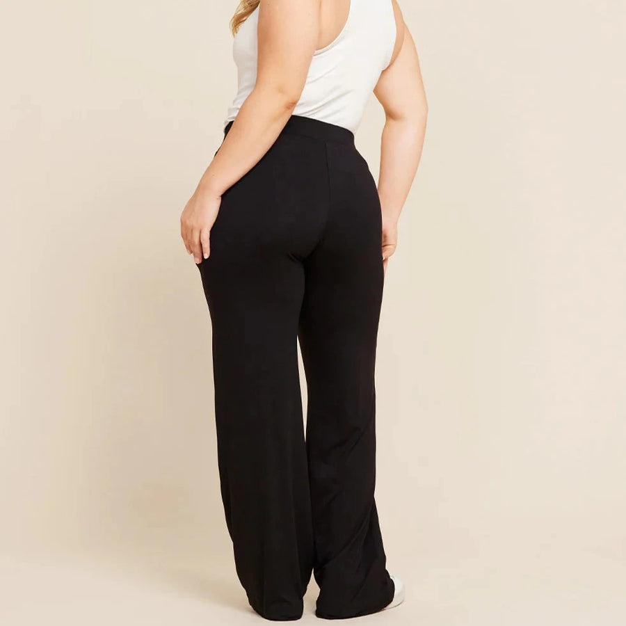 BOODY - DOWNTIME WIDE LEG LOUNGE PANT IN BLACK
