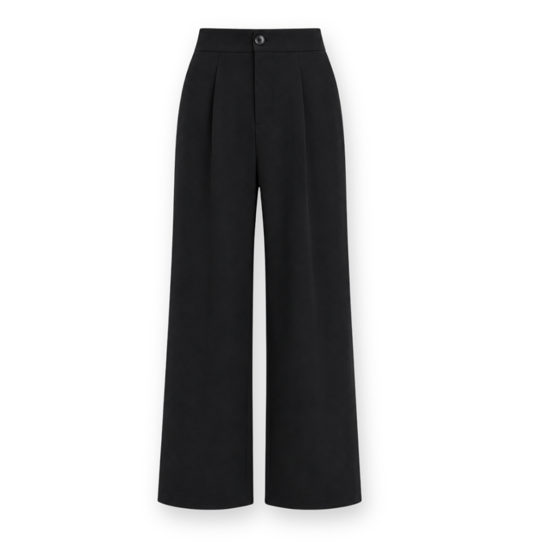 MPG SPORT - DREAMWEAVE PLEATED TROUSER PANT IN BLACK