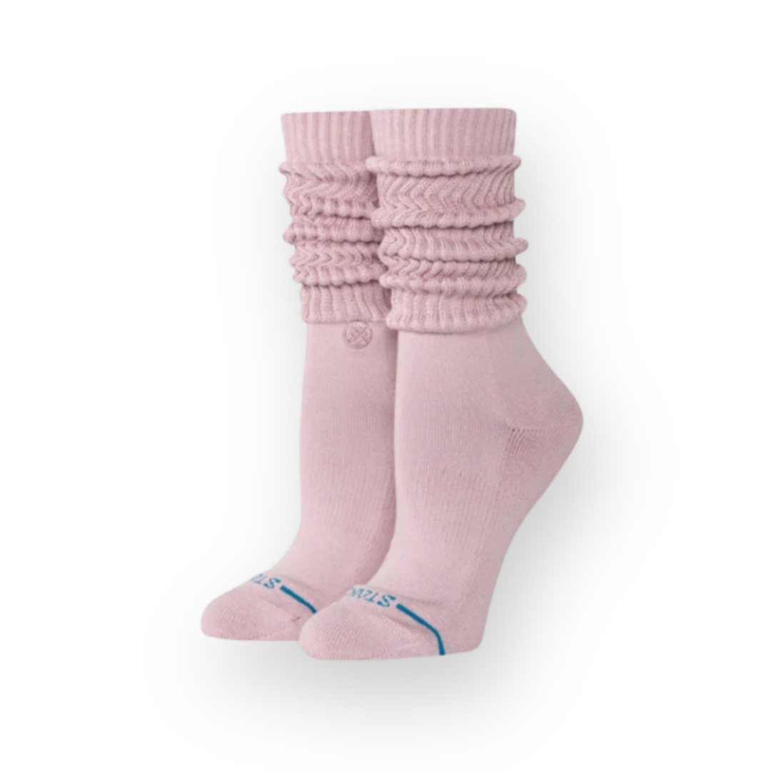 STANCE - W ICON SLOUCH CREW SOCK IN LILAC