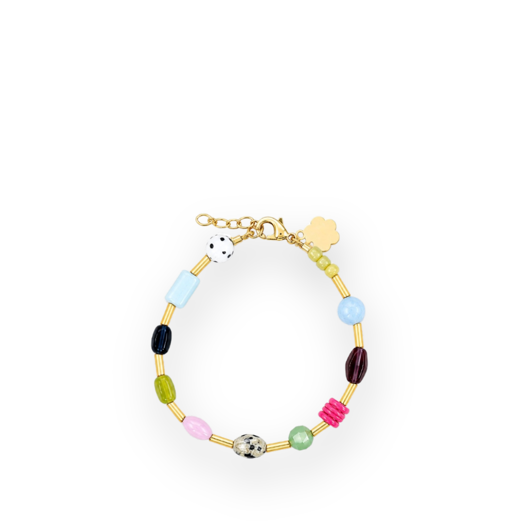JILL MAKES - MARIPOSA BEADED BRACELET IN MULTI