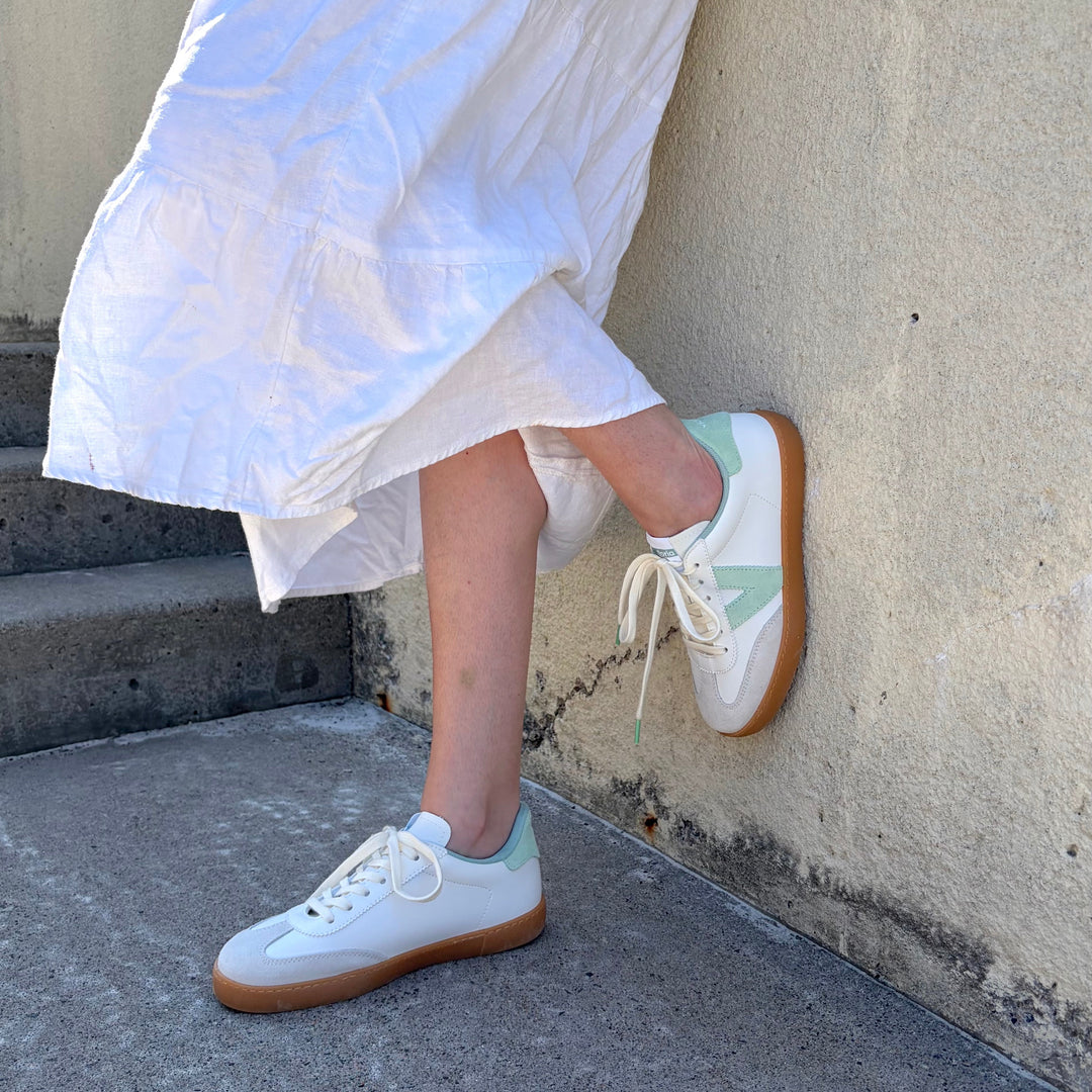 VICTORIA - BERLIN 2.0 SNEAKER 1126206 IN MENTA LEATHER