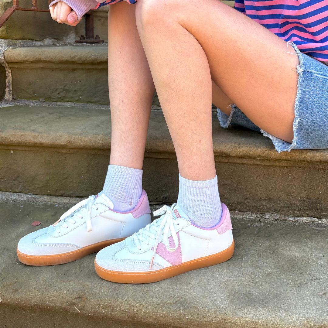 VICTORIA - BERLIN 2.0 SNEAKER 1126206 IN ROSA LEATHER