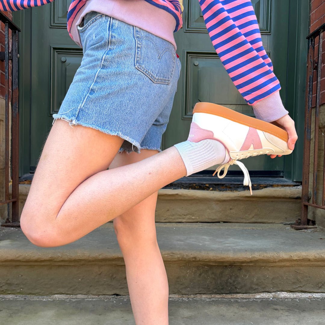 VICTORIA - BERLIN 2.0 SNEAKER 1126206 IN ROSA LEATHER