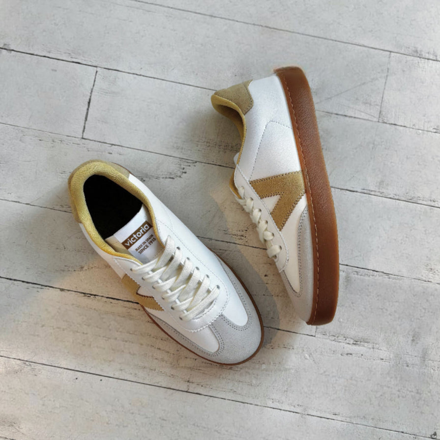 VICTORIA - BERLIN 2.0 SNEAKER 1126206 IN TRIGO LEATHER