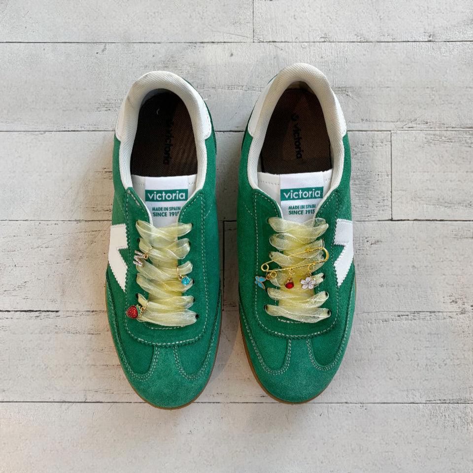 VICTORIA - BERLIN 3.0 SNEAKER 1126212 IN VERDE SUEDE