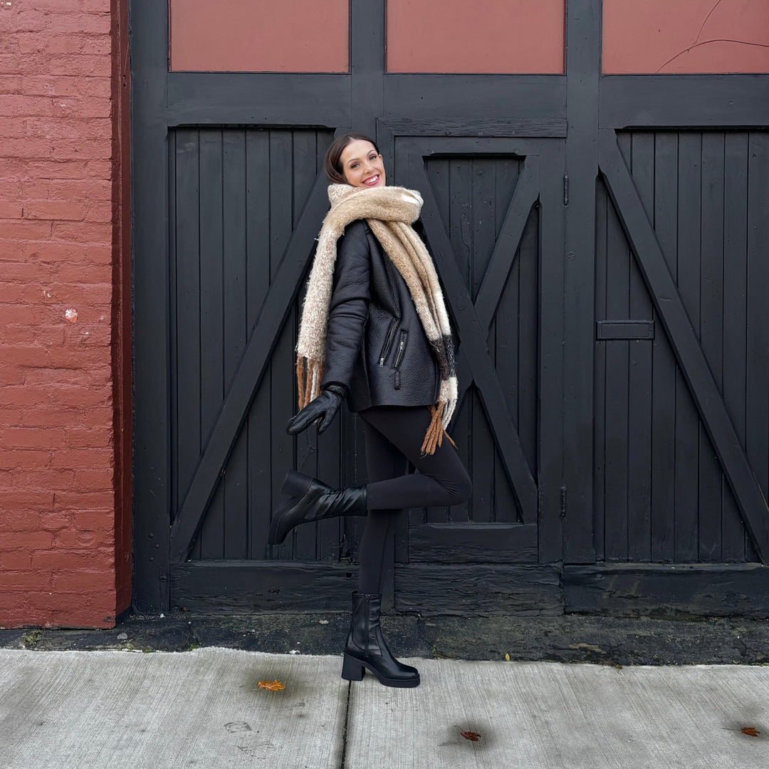 BOS & CO - VIVICA BOOT IN BLACK LEATHER