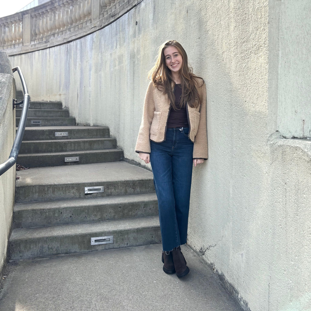 BOS & CO - BREENA TALL BOOT IN BROWN SUEDE