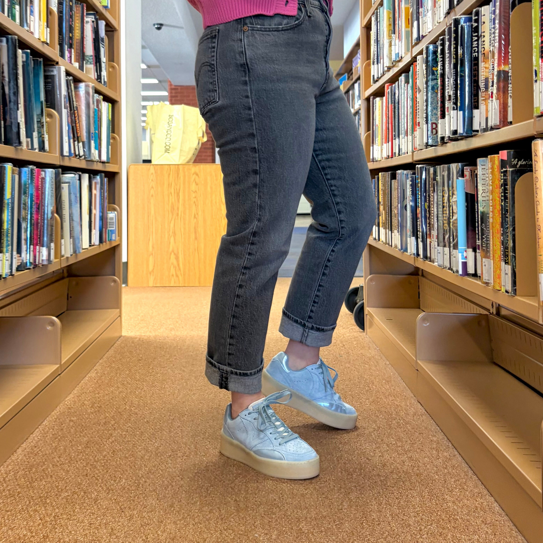 VICTORIA - TURIN SNEAKER 1265100 IN AZUL SUEDE