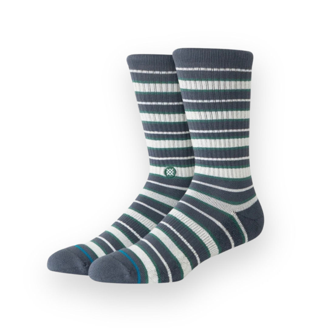 STANCE - SIGNATURE STRIPE CREW SOCK IN TURBULENCE