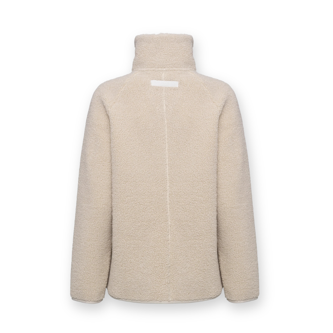 ILSE JACOBSEN - SHORT COLLARED JACKET BONDEDOILE02 IN KIT FLEECE