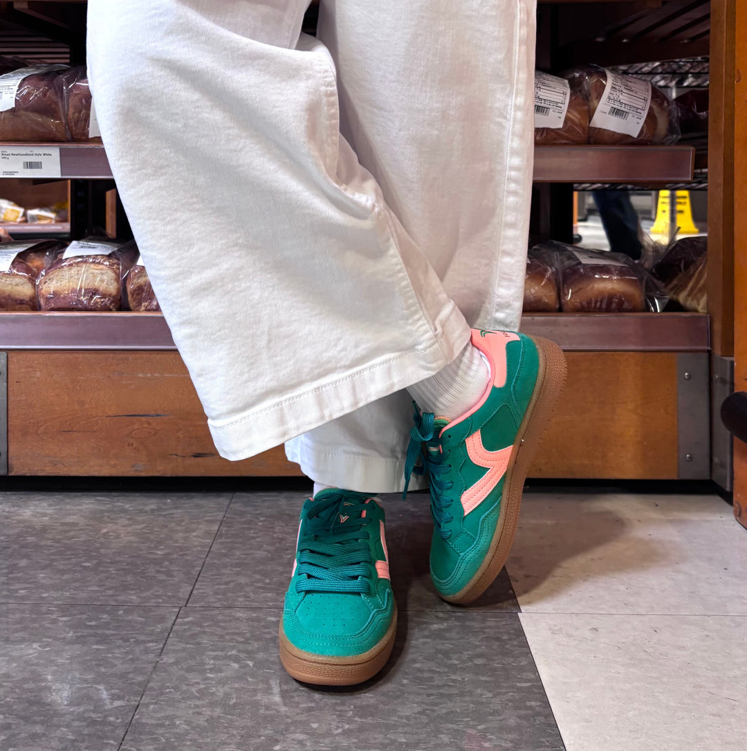 VICTORIA - SMASH SNEAKER 8806116 IN TREBOL SUEDE