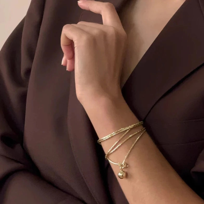 JENNY BIRD - CONSTANCE WRAP IN GOLD