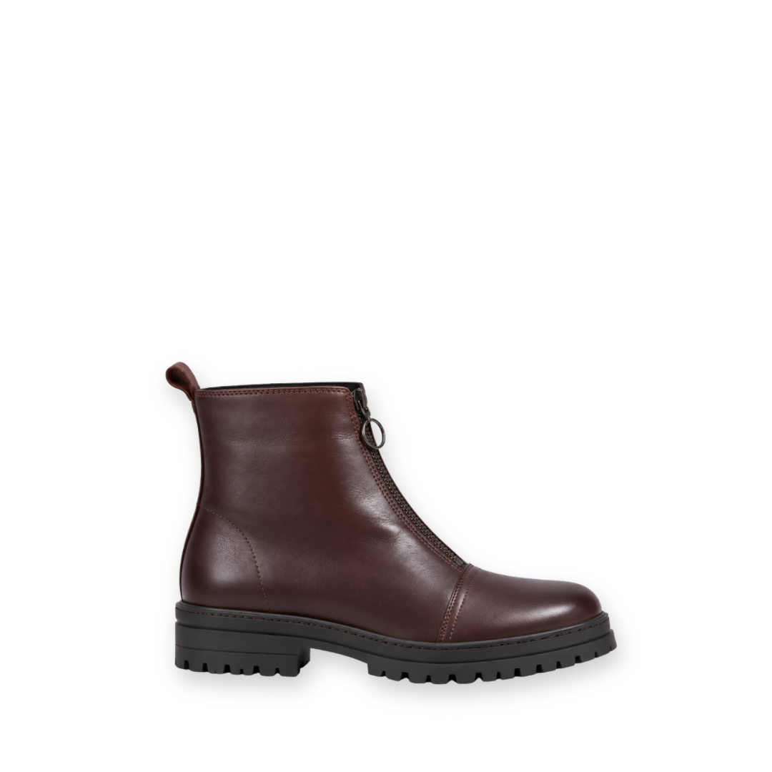 MIZ MOOZ - ATHENA BOOT IN BROWN LEATHER
