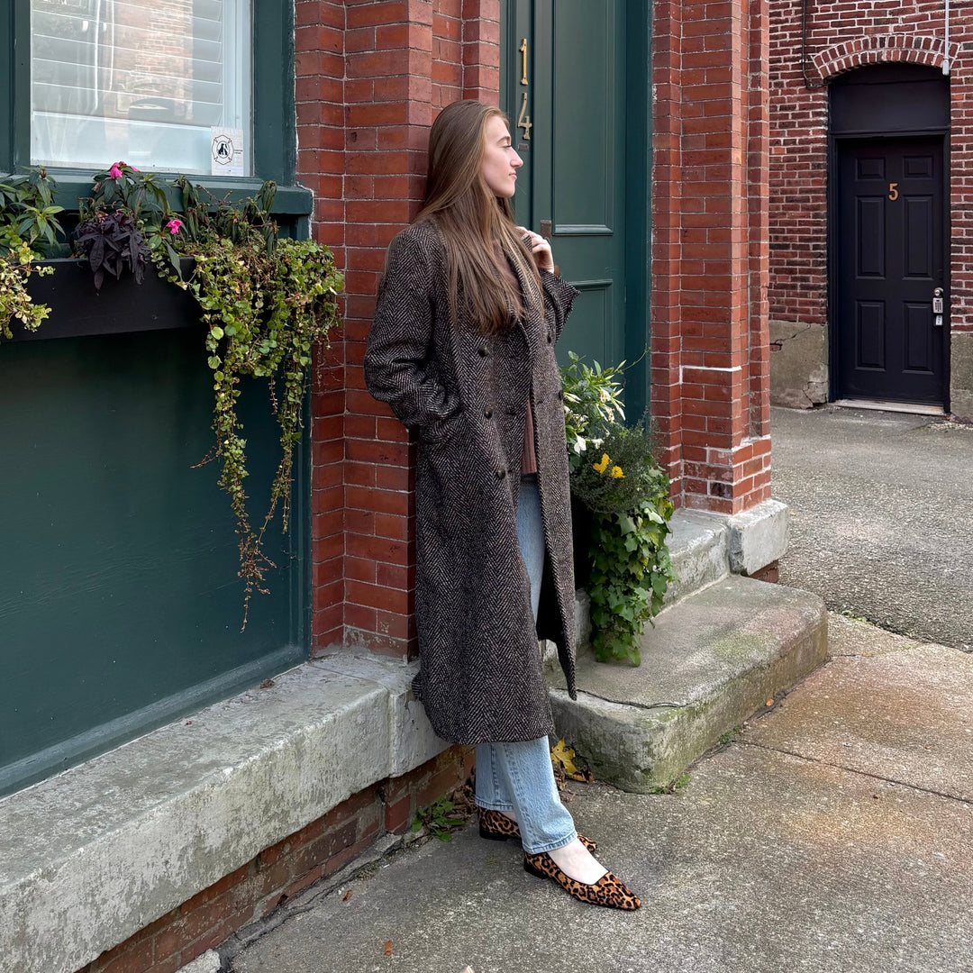 MICHAEL KORS - DARRAH FLAT IN LEOPARD PONY HAIR