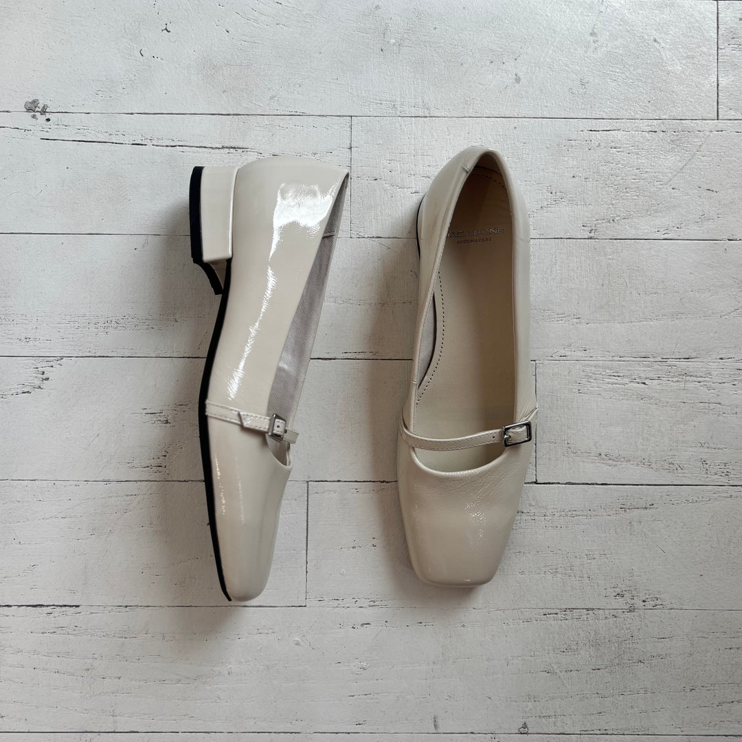 VAGABOND SHOEMAKERS - DEBBI PUMP IN BEIGE PATENT LEATHER