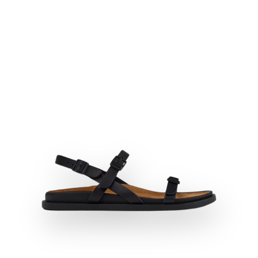 CAMPER - LUC SANDAL K201883-001 IN BLACK LEATHER