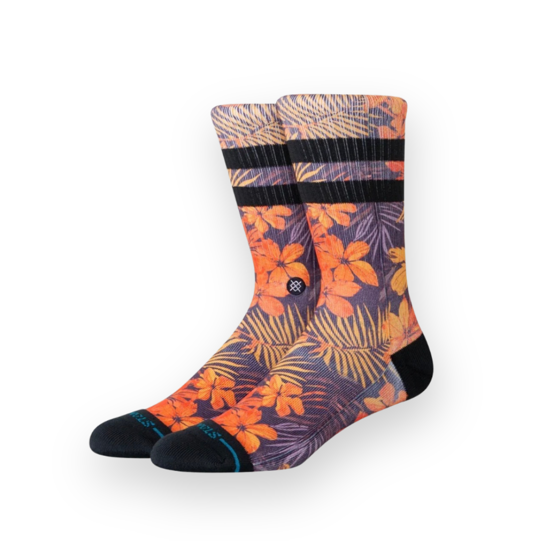 STANCE - POIPU CREW SOCK IN ORANGE