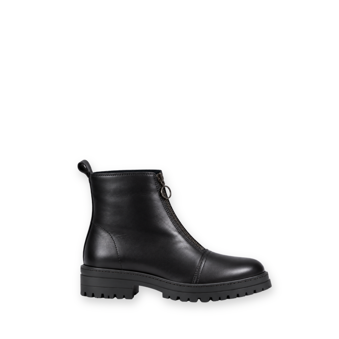 MIZ MOOZ - ATHENA BOOT IN BLACK LEATHER
