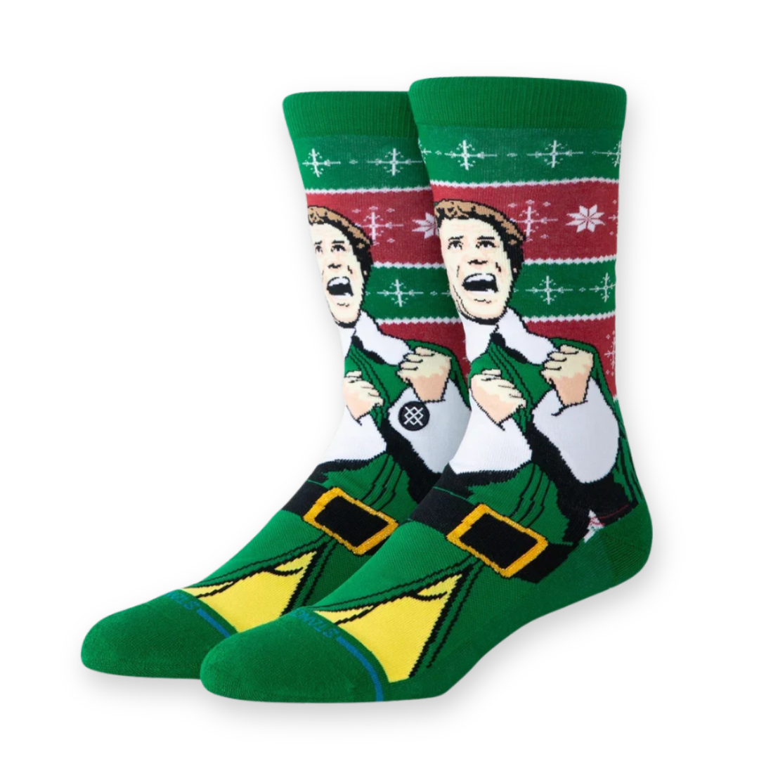 STANCE - COLD OUTSIDE CREW SOCK IN GREEN