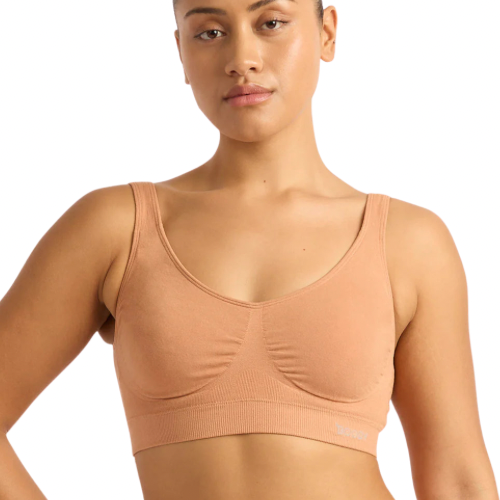 BOODY - PADDED SHAPER CROP BRA IN NUDE 2