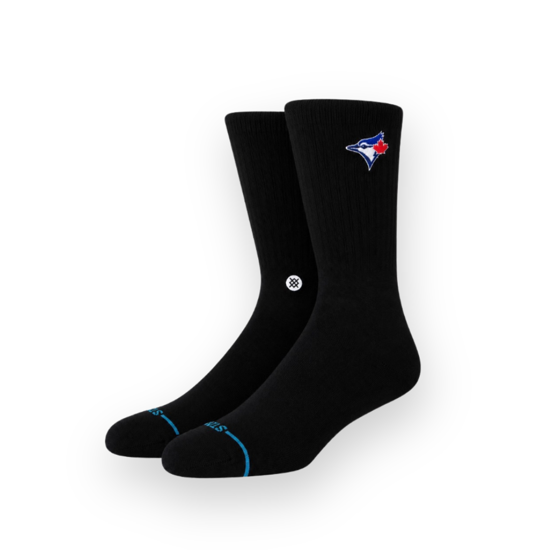 STANCE - MLB TORONTO CREST CREW SOCK IN BLACK