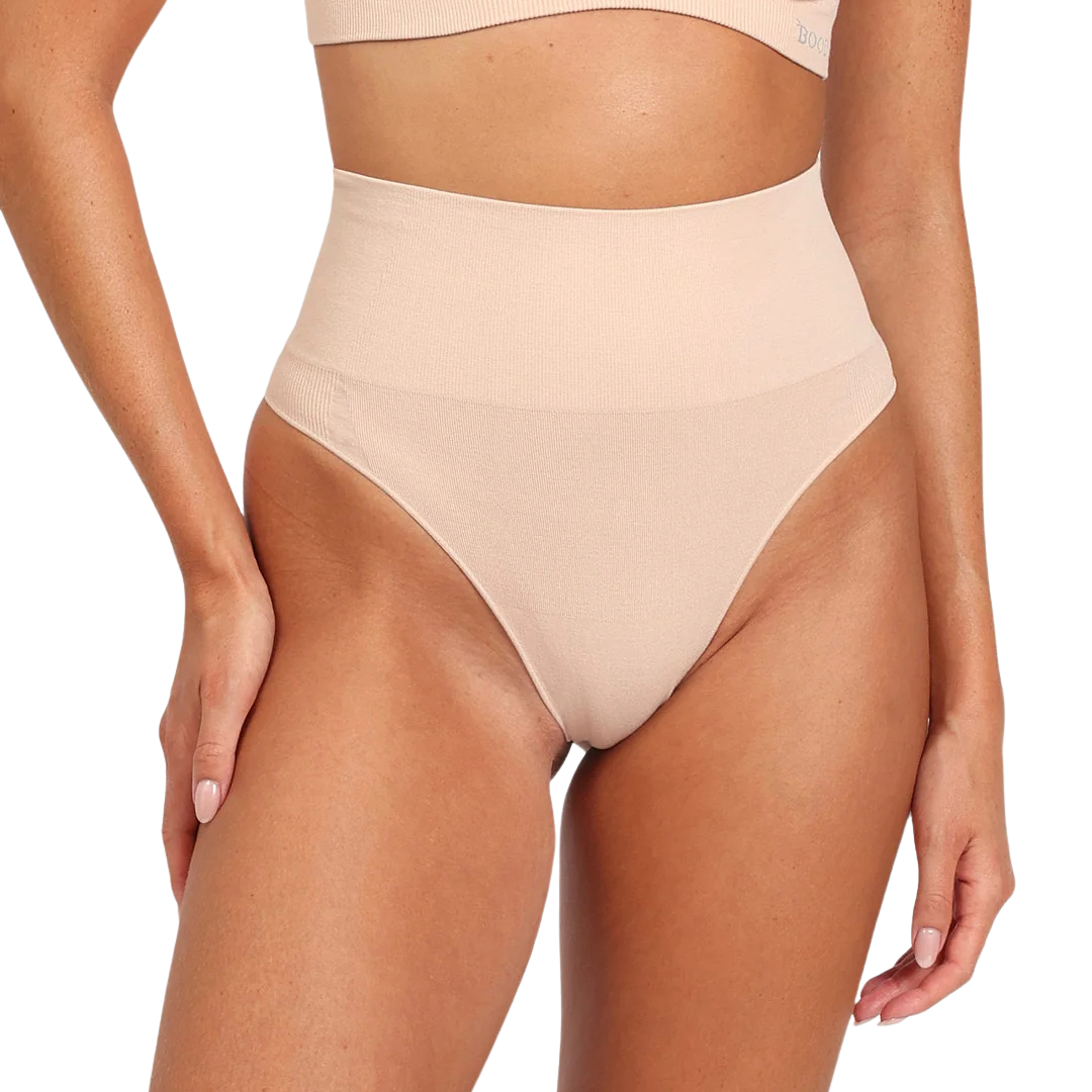 BOODY - SHAPER HIGH WAIST G-STRING IN NUDE