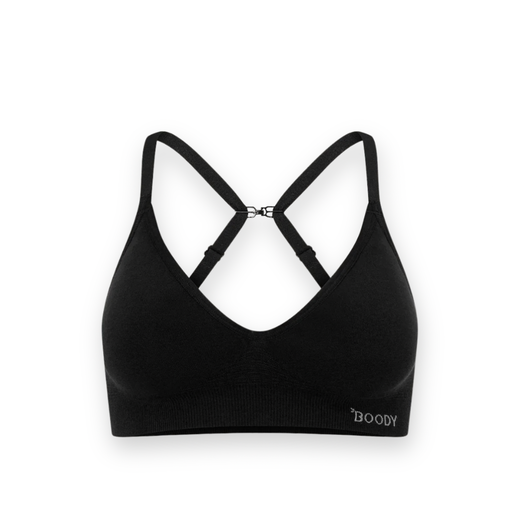 BOODY - WIRELESS T-SHIRT BRA IN BLACK