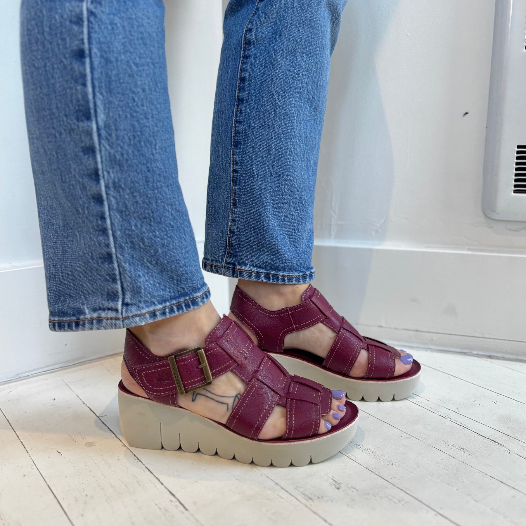 Womens Boots Wedge Shoes Fly London Shoes Fly London Yabi