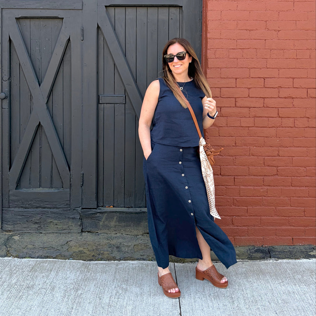 MIZ MOOZ - GIA SANDAL IN BRANDY LEATHER