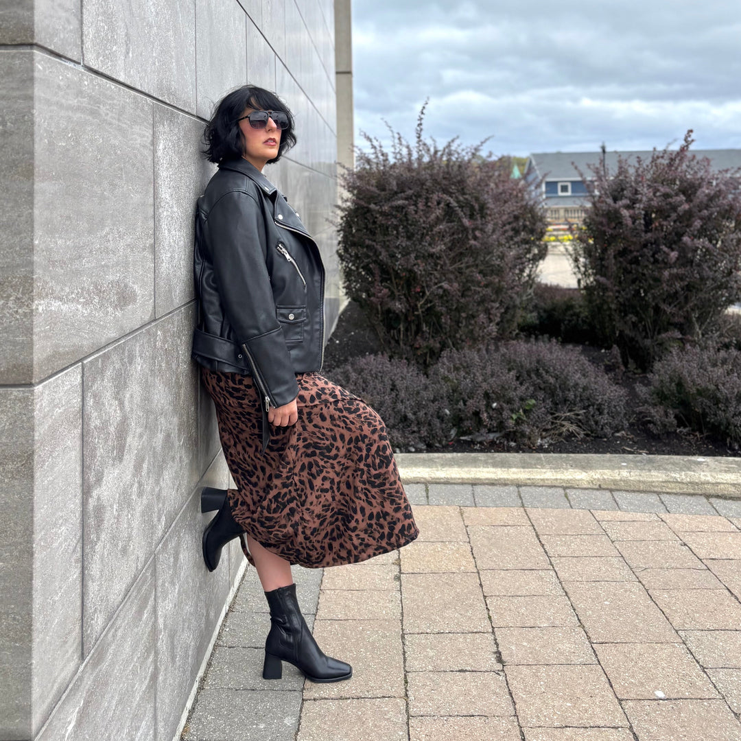 VAGABOND SHOEMAKERS - HEDDA SOCK TOP BOOT IN BLACK LEATHER