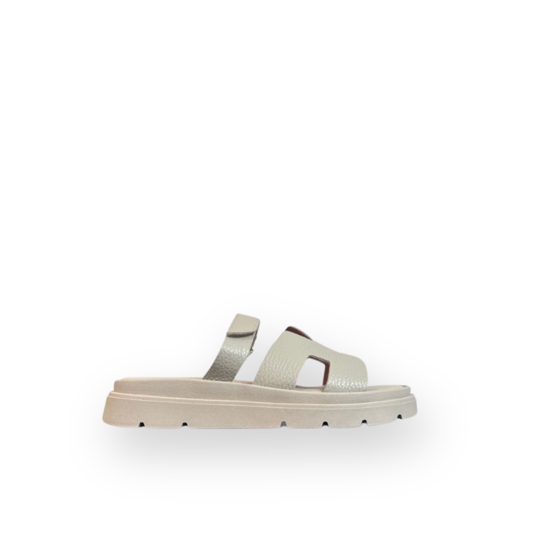 ATELIERS - CALEB SANDAL IN NATURAL LEATHER
