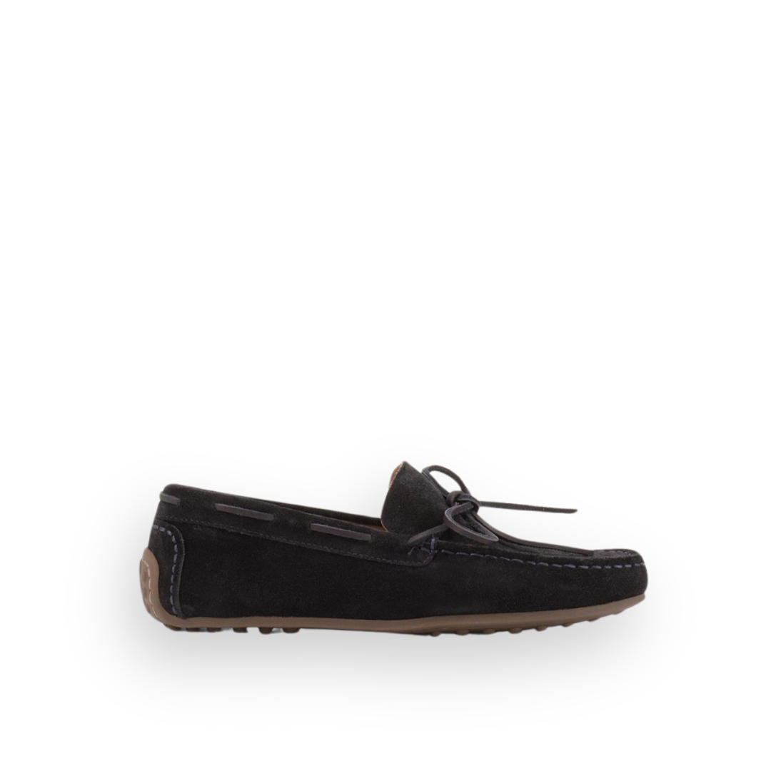 VAGABOND SHOEMAKERS - LARISSA BOAT SHOE IN DARK BLUE SUEDE