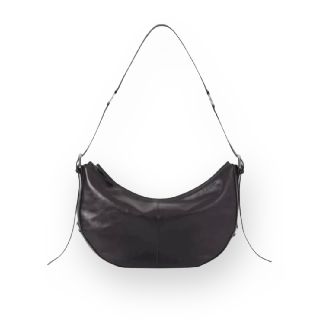 VAGABOND SHOEMAKERS - ITAMI CROSSBODY BAG IN BLACK LEATHER