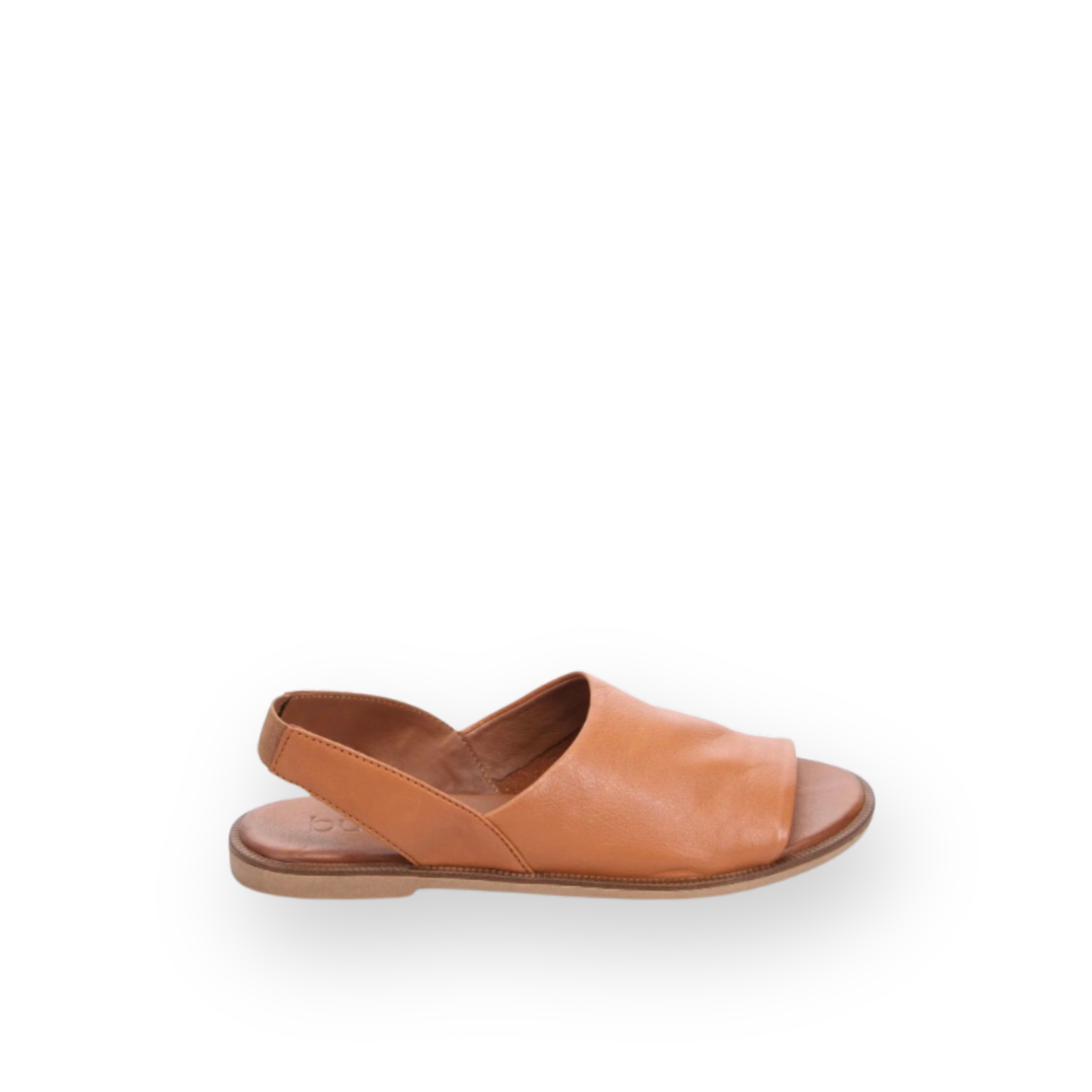BUENO - HAYDEN SLINGBACK SANDAL IN DARK TAN LEATHER