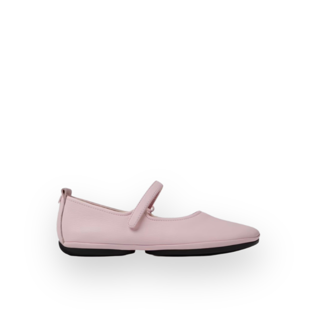 CAMPER - RIGHT NINA MARY JANE K201365-021 IN PINK LEATHER