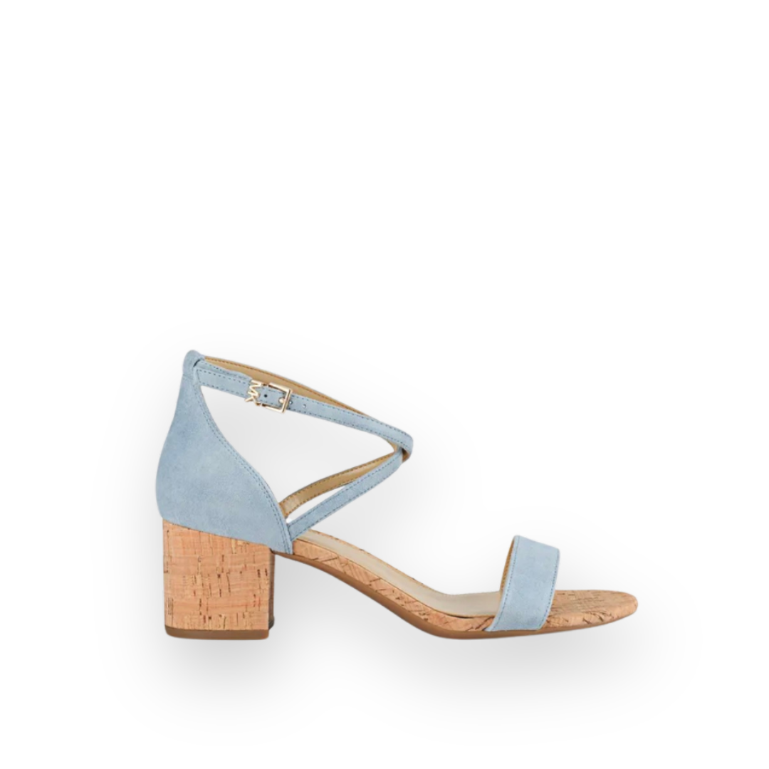 MICHAEL KORS - SERENA FLEX SANDAL IN CHAMBRAY SUEDE