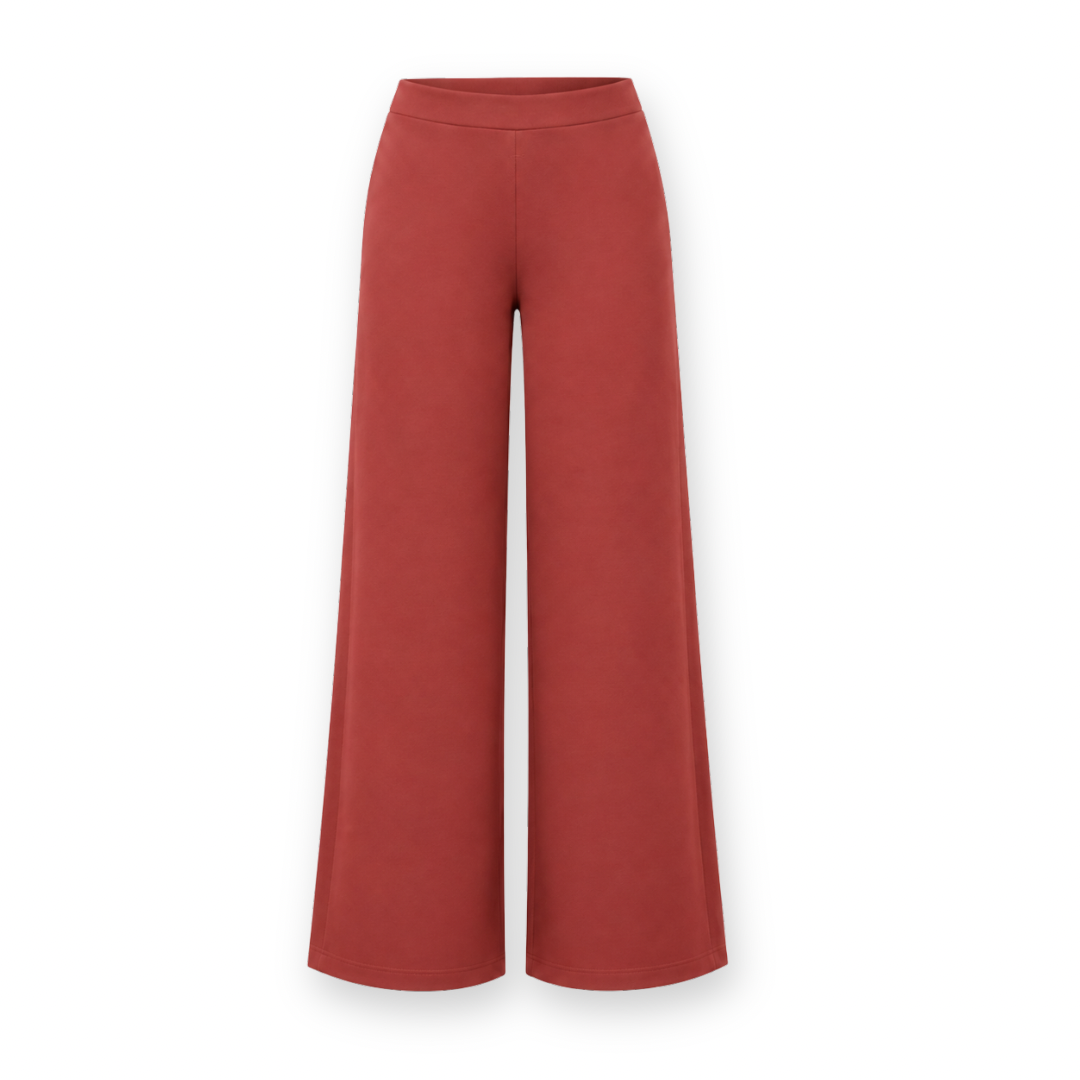 MPG SPORT - DREAMWEAVE WIDE LEG PANT IN SPICED APPLE