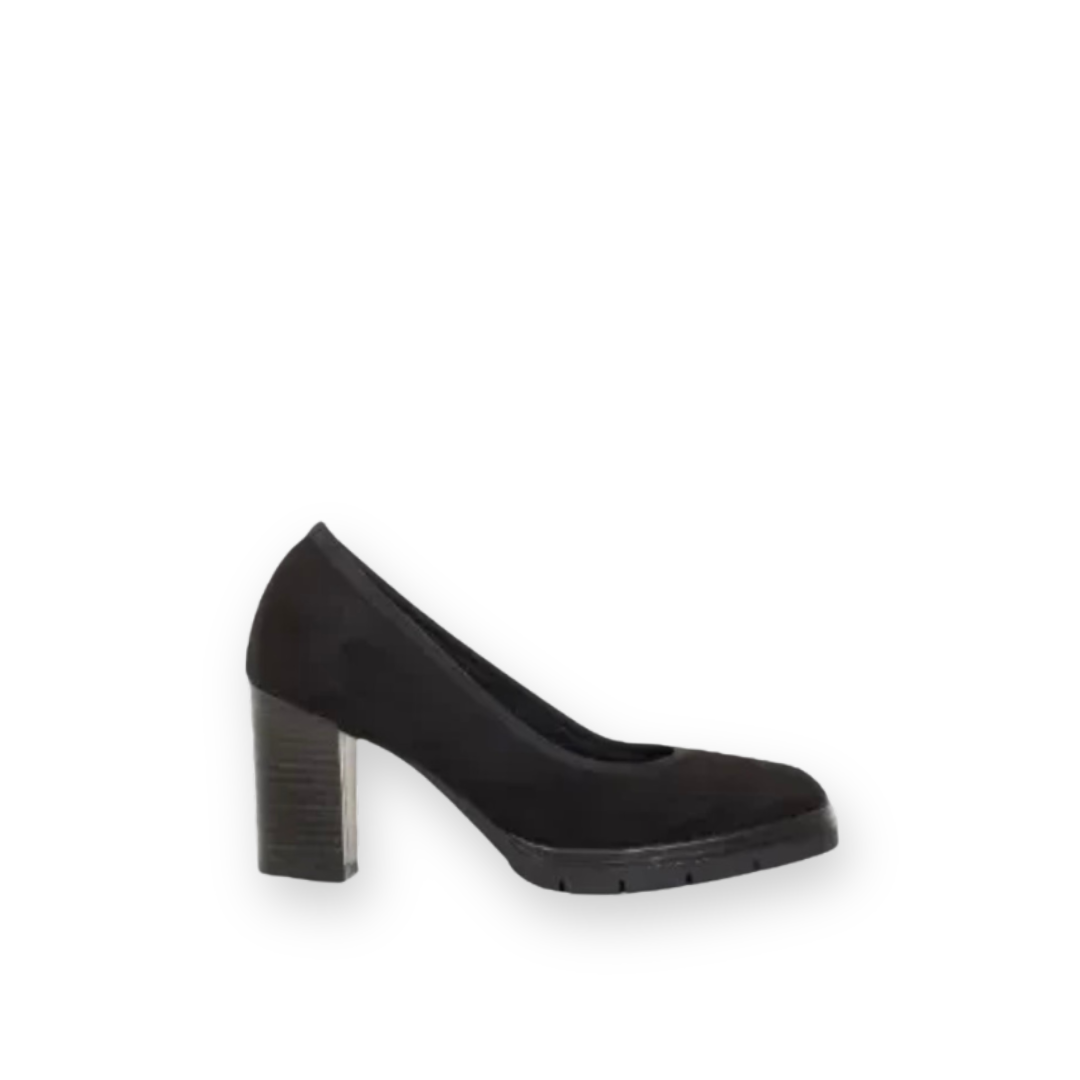 ATELIERS - REESE PUMP IN BLACK SUEDE