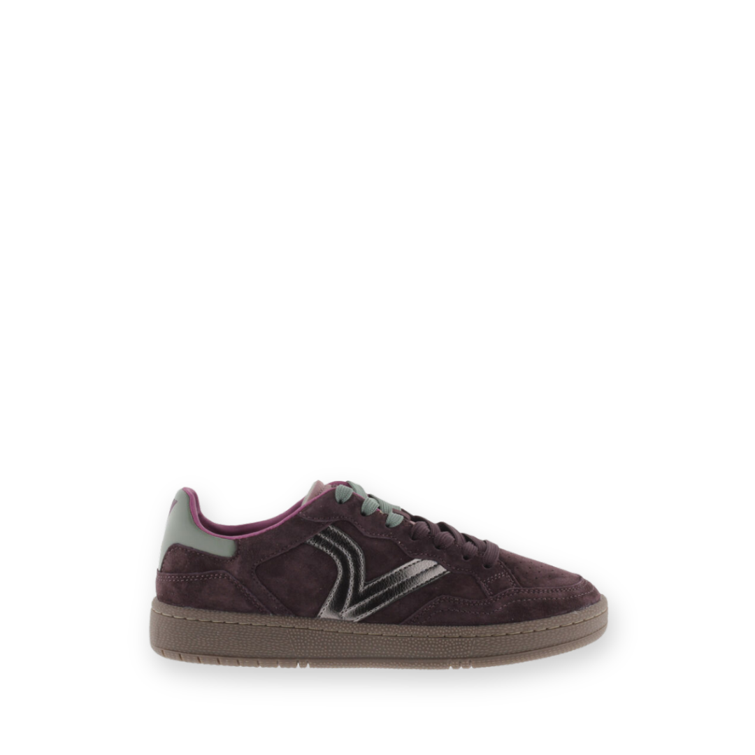 VICTORIA - SMASH SNEAKER 8806120 IN BURDEOS SUEDE