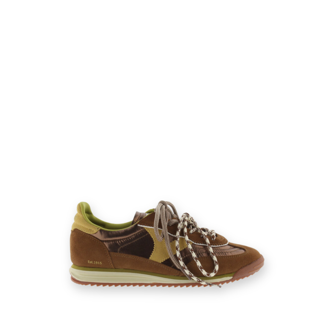 VICTORIA - SATURNO SNEAKER 1158118 IN MARRON METALLIC/SUEDE